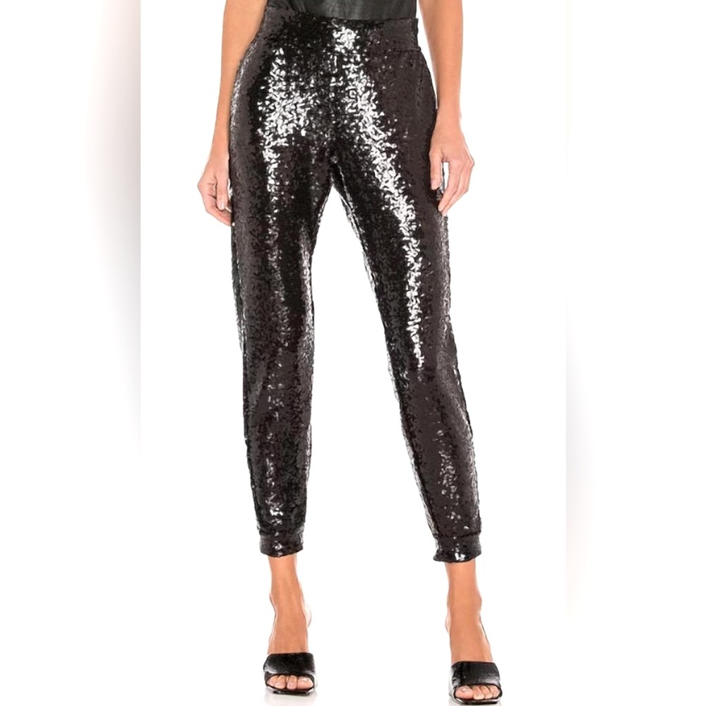 BNWT Commando sequin joggers- Black size M